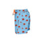 House of Malabaar printed boy's blue swim shorts with palm trees